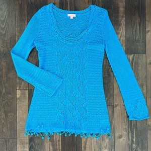 Lilly Pulitzer Crocheted top